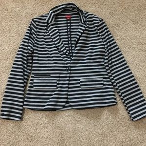 Merona Black and Grey Blazer